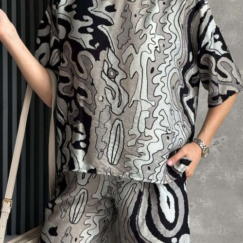 Костюм Modnulya (42-52) 037 grey (лето) Modnulya 037 grey