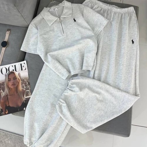 Костюм спорт Modnulya (42-48) 0582 grey (лето) Modnulya 0582 grey