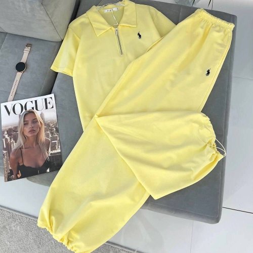 Костюм спорт Modnulya (42-48) 0582 yellow (лето) Modnulya 0582 yellow