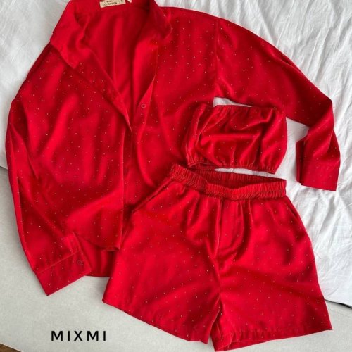Костюм Modnulya (42-50) 5238 red (лето) Modnulya 5238 red