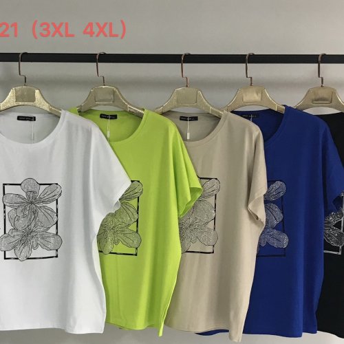 Футболка Modnulya (3XL-4XL) H221 mix (лето) Modnulya H221 mix