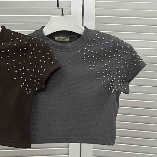 Топ Modnulya (S-L) MD4 grey (лето) Modnulya MD4 grey