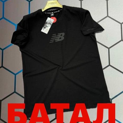 Футболка Alex Clothes (2XL-6XL) 4649 black (лето) Alex Clothes 4649 black