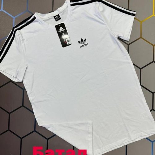 Футболка Alex Clothes (2XL-6XL) 4651 white (лето) Alex Clothes 4651 white