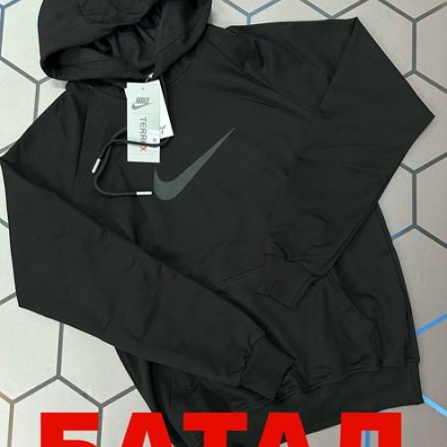 Худи Alex Clothes (2XL-6XL) 4691 black (деми) Alex Clothes 4691 black