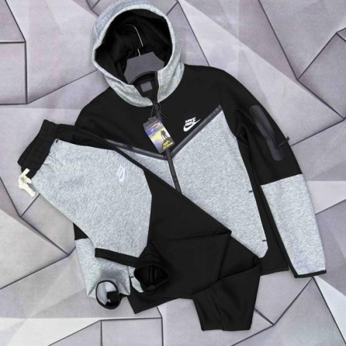 Костюм спорт LiOpt (M-3XL) L4 black (деми) LiOpt L4 black