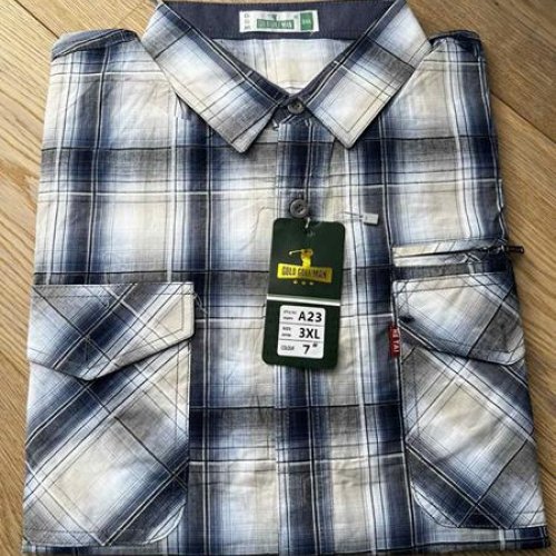Рубашка Nik (XL-5XL) A23-2 navy (деми) Nik A23-2 navy