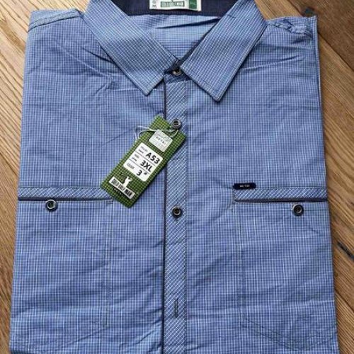 Рубашка Nik (XL-5XL) A53 l.blue (деми) Nik A53 l.blue