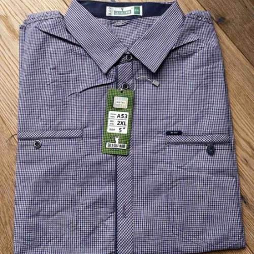 Рубашка Nik (XL-5XL) A53 navy (деми) Nik A53 navy