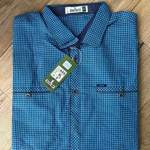 Рубашка Nik (XL-5XL) A55-1 l.blue (деми) Nik A55-1 l.blue