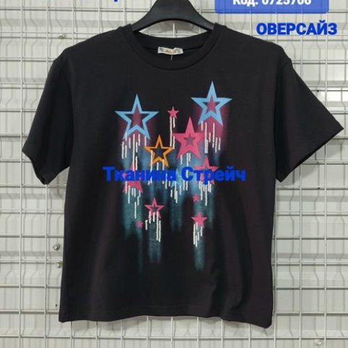 Футболка AMZ (10-13) 0725706 black (лето) AMZ 0725706 black