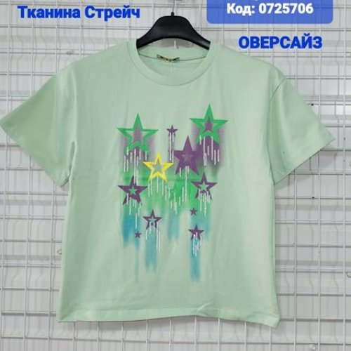 Футболка AMZ (10-13) 0725706 mint (лето) AMZ 0725706 mint