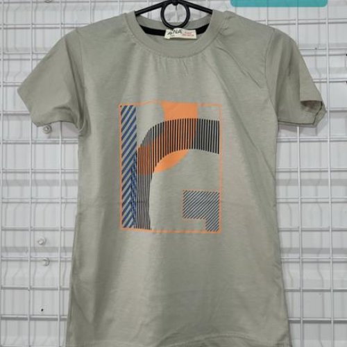 Футболка AMZ (6-10) 621 beige (лето) AMZ 621 beige