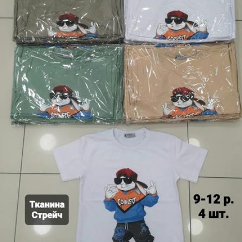 Футболка AMZ (9-12) AZ22 white (лето) AMZ AZ22 white