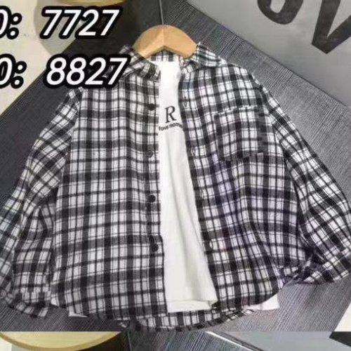 Рубашка Фунтик (5-9) 7727 grey (деми) Фунтик 7727 grey