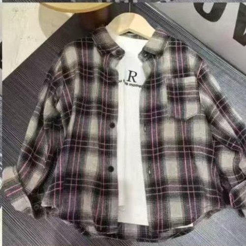 Рубашка Фунтик (10-14) 8828 khaki (деми) Фунтик 8828 khaki