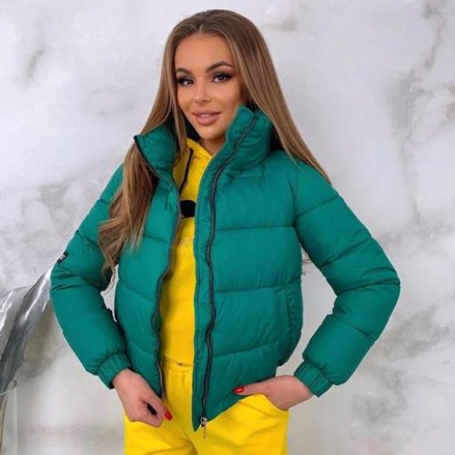 Куртка Modnulya (42-46) 601 green (деми) Modnulya 601 green