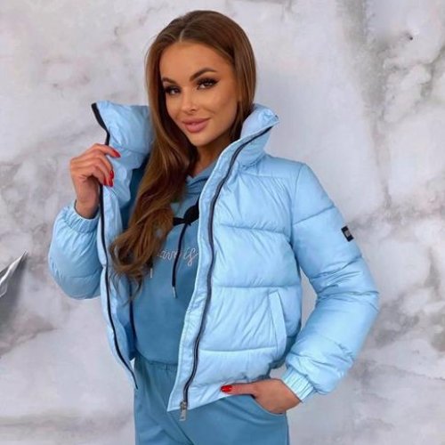 Куртка Modnulya (42-46) 601 l.blue (деми) Modnulya 601 l.blue