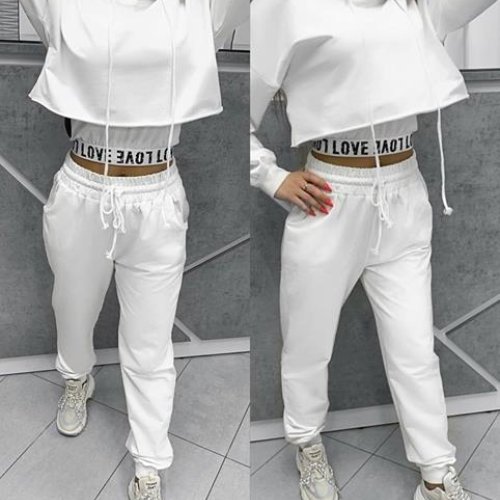 Костюм спорт Modnulya (42-46) N604 white (деми) Modnulya N604 white