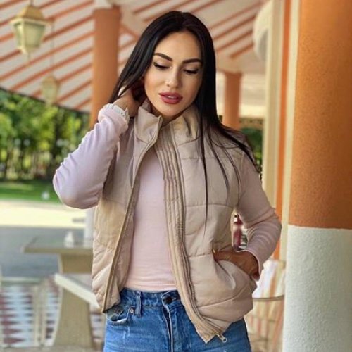 Жилетка Modnulya (42-46) N621 beige (деми) Modnulya N621 beige