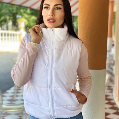 Жилетка Modnulya (42-46) N621 white (деми) Modnulya N621 white