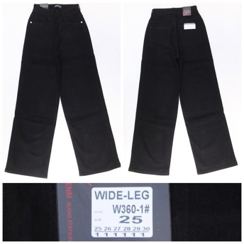 Джинсы Lin (25-30) 360-1 black (деми) Lin 360-1 black