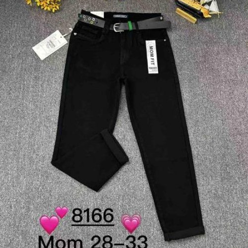 Джинсы Lin (30-36) 8166 black (деми) Lin 8166 black
