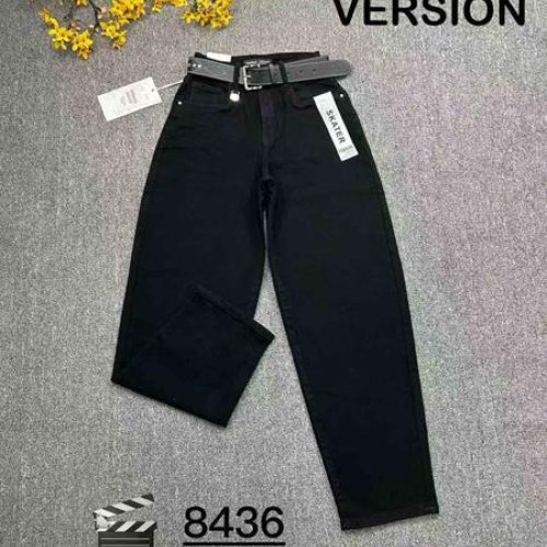 Джинсы Lin (25-30) 8436 black (деми) Lin 8436 black