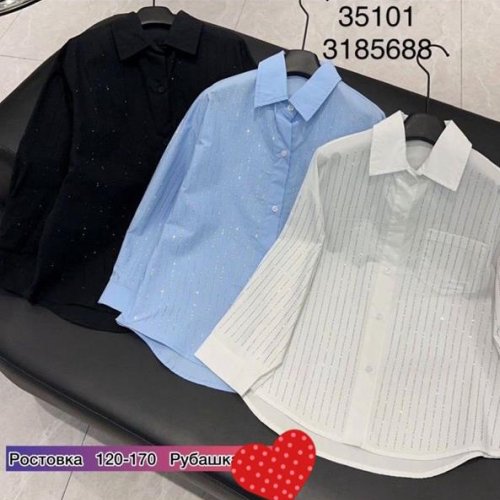 Рубашка Meloria (120-170) 35101 black (деми) Meloria 35101 black
