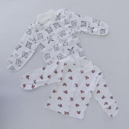 Кофта Meloria (56-80) ML1680 white-brown (деми) Meloria ML1680 white-brown