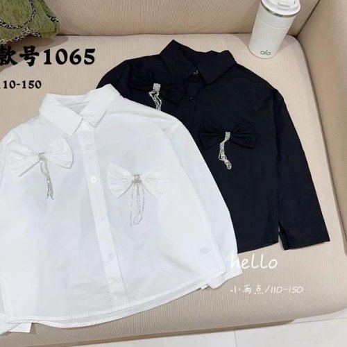 Блузка Delfinka (110-150) 1065 black (деми) Delfinka 1065 black