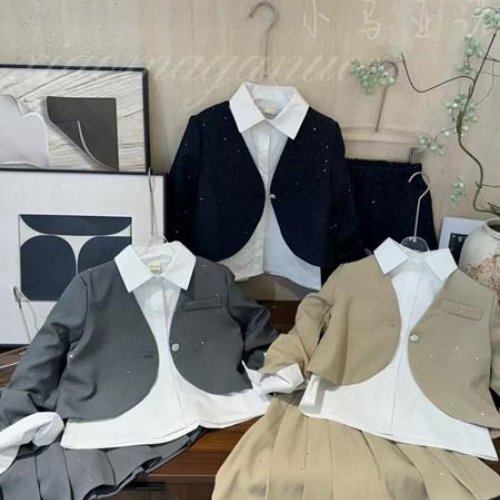 Костюм Delfinka (120-160) 86008 beige (деми) Delfinka 86008 beige