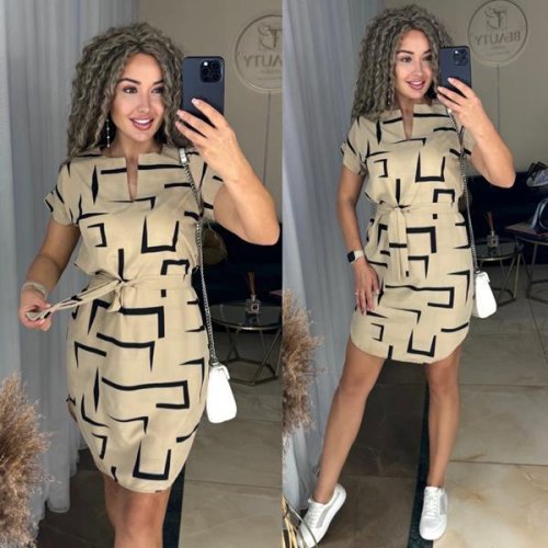 Платье Sofi Cor (42-52) 20-19 beige (лето) Sofi Cor 20-19 beige