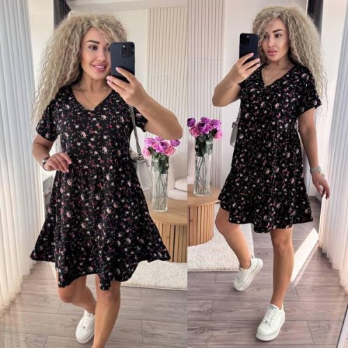 Платье Sofi Cor (42-48) 2086 black (лето) Sofi Cor 2086 black