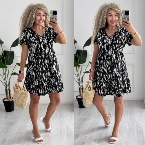 Платье Sofi Cor (42-48) 2086-1 black (лето) Sofi Cor 2086-1 black