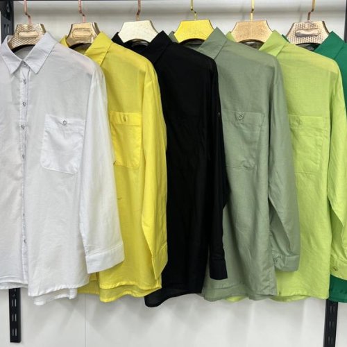 Рубашка Yafeier (S-XL) 16352085 l.green (деми) Yafeier 16352085 l.green