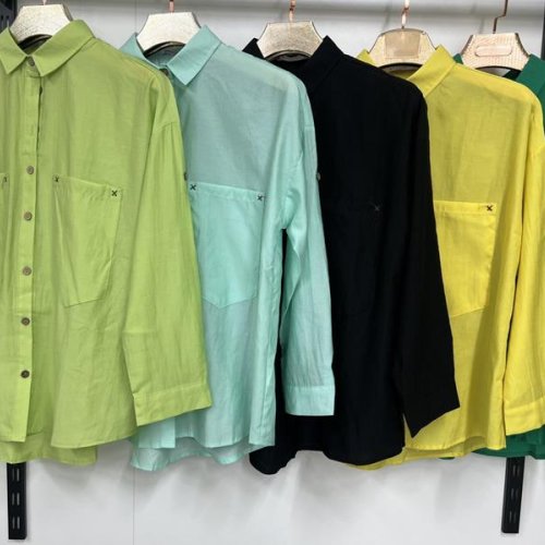 Рубашка Yafeier (S-XL) 1705411 yellow (деми) Yafeier 1705411 yellow