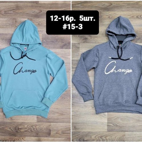 Худи AMZ (12-16) 15-3 l.blue (деми) AMZ 15-3 l.blue