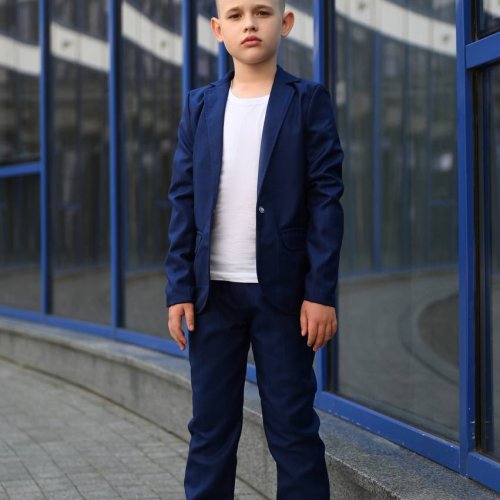 Костюм Alisa Brand (122-152) 2585-1 navy (деми) Alisa Brand 2585-1 navy