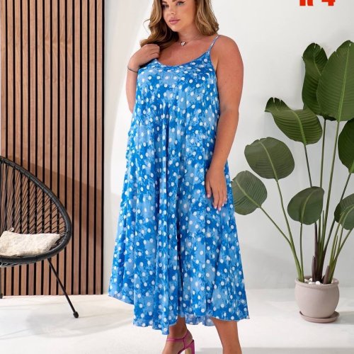Сарафан BAT (48-58) 381-K4 blue (лето) BAT 381-K4 blue