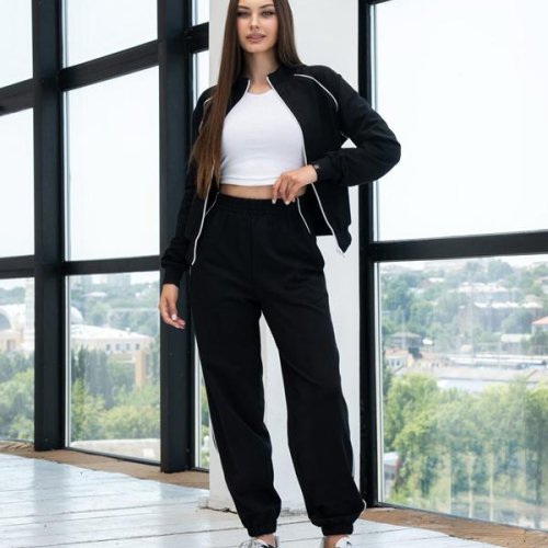 Костюм спорт AZNA (XS-L) Д158 black (деми) AZNA Д158 black