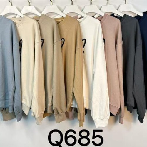 Свитер KissMe (L-4XL) Q685 mix (деми) KissMe Q685 mix