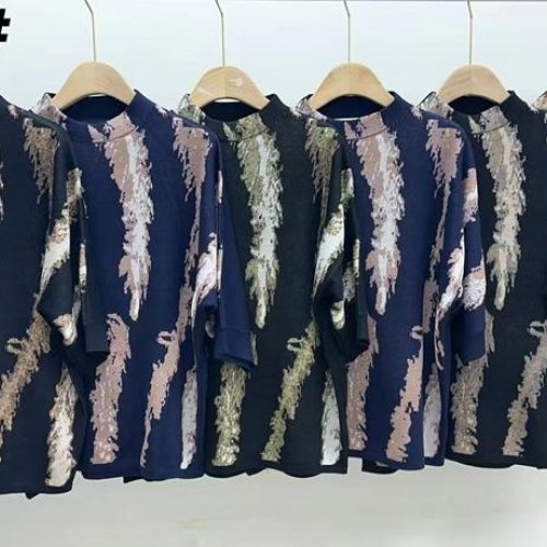 Свитер KissMe (XL-3XL) K801 mix (деми) KissMe K801 mix