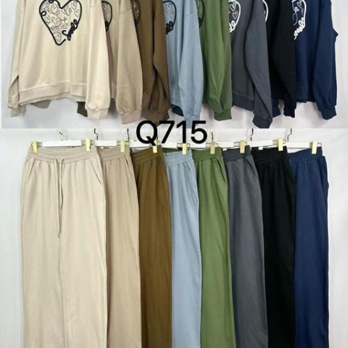 Костюм спорт KissMe (XL-3XL) Q715 mix (деми) KissMe Q715 mix