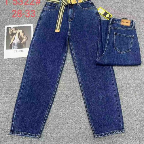 Джинсы Lili (28-33) T5322 blue (деми) Lili T5322 blue