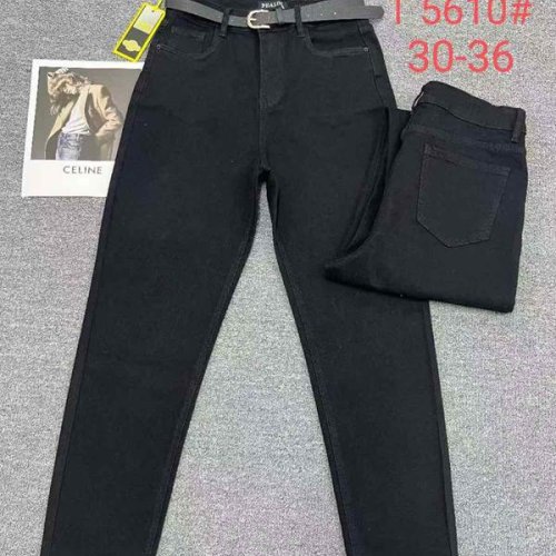 Джинсы Lili (30-36) T5610 black (деми) Lili T5610 black