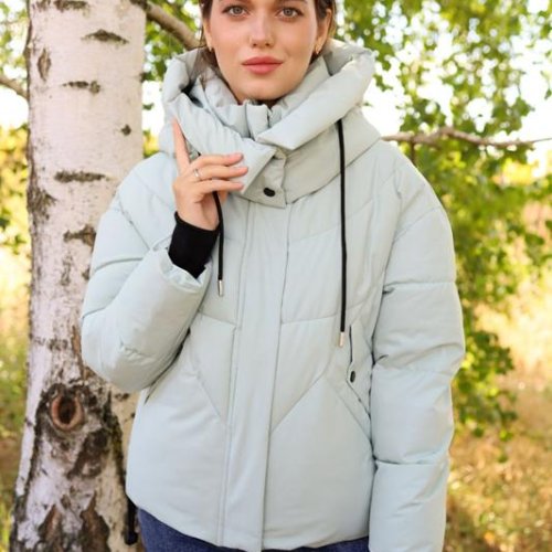 Куртка Monarlir (S-2XL) 9105-18 mint (зима) Monarlir 9105-18 mint