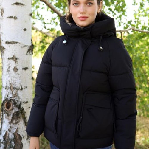 Куртка Monarlir (S-2XL) 9120-1 black (зима) Monarlir 9120-1 black