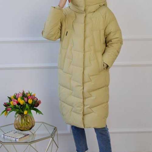 Куртка Monarlir (S-2XL) 610-23 beige (зима) Monarlir 610-23 beige