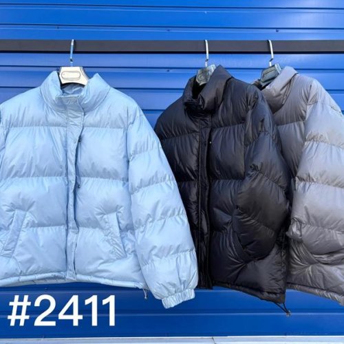 Куртка Oukali (M-XL) 2411 l.blue (деми) Oukali 2411 l.blue